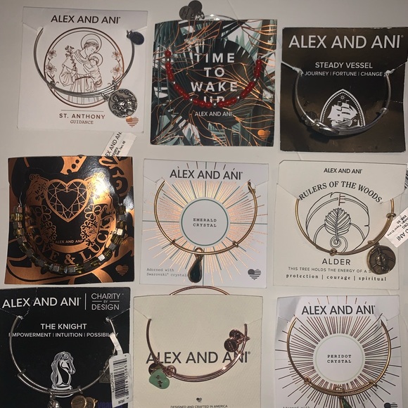 20 New Alex and Ani Bracelets Lot 2 - Picture 2 of 10